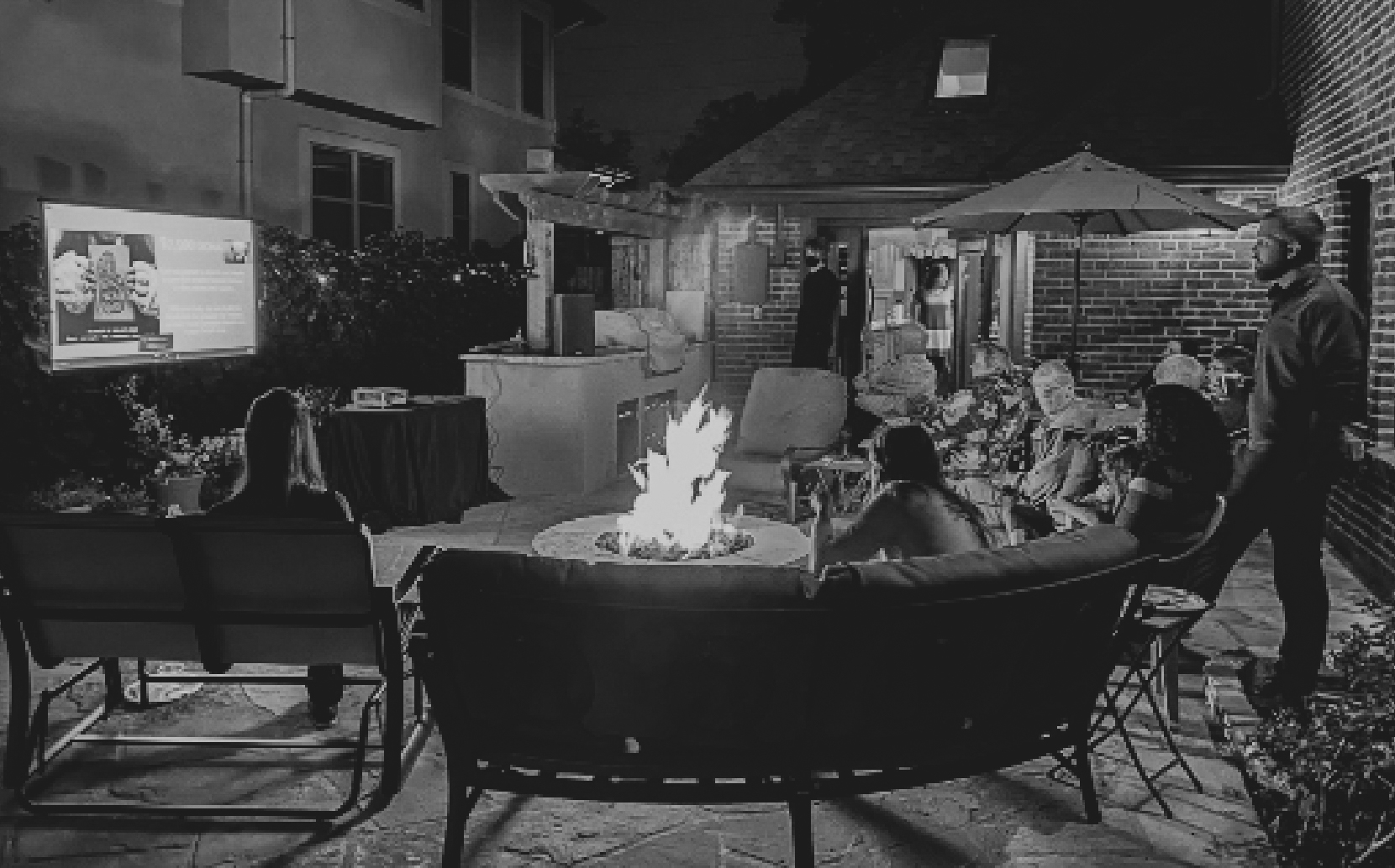 watch party backyard